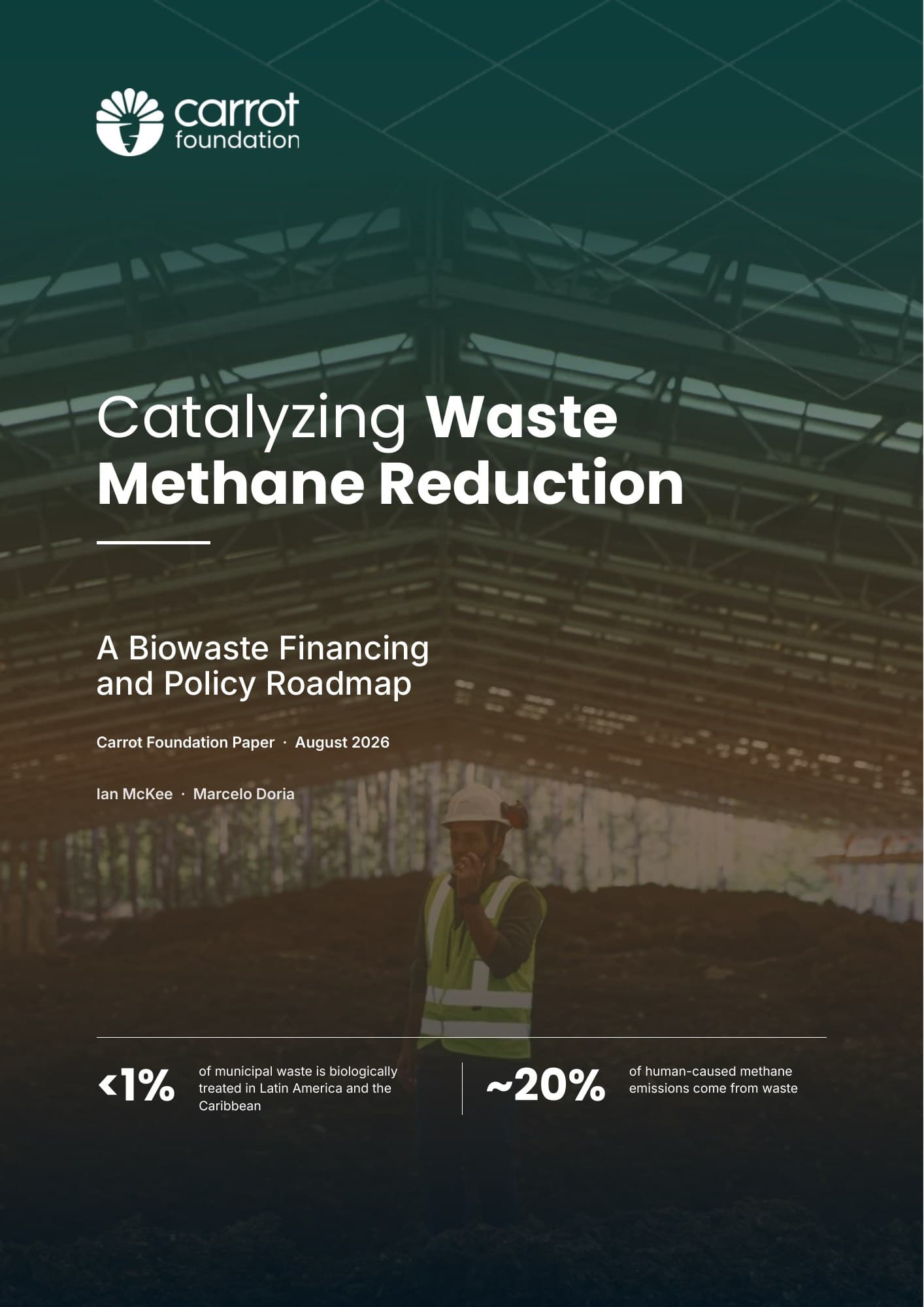 Capa do Biowaste Financing and Policy Roadmap